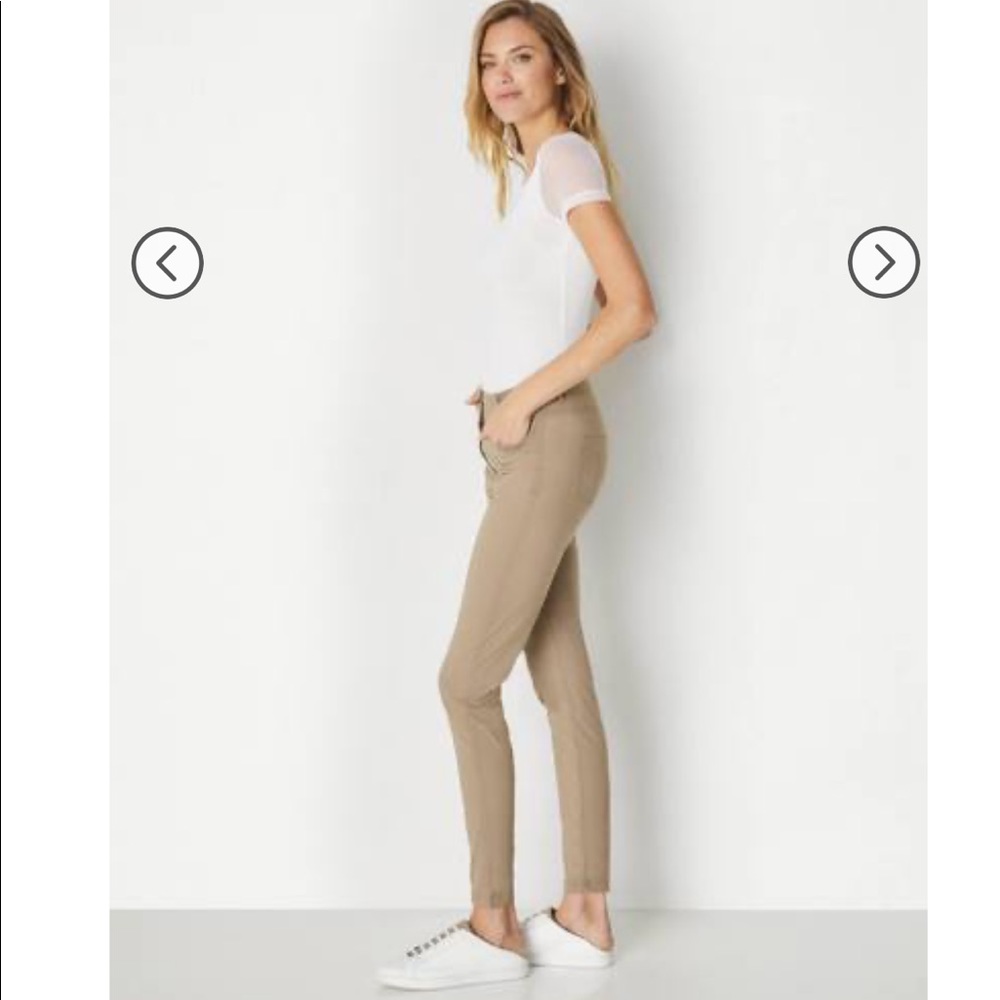 Luli Skinny Jean Fit Khakis